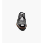 Stacy Adams Brayden Wingtip Oxford Shoes Smooth Leather Gray 25635-020