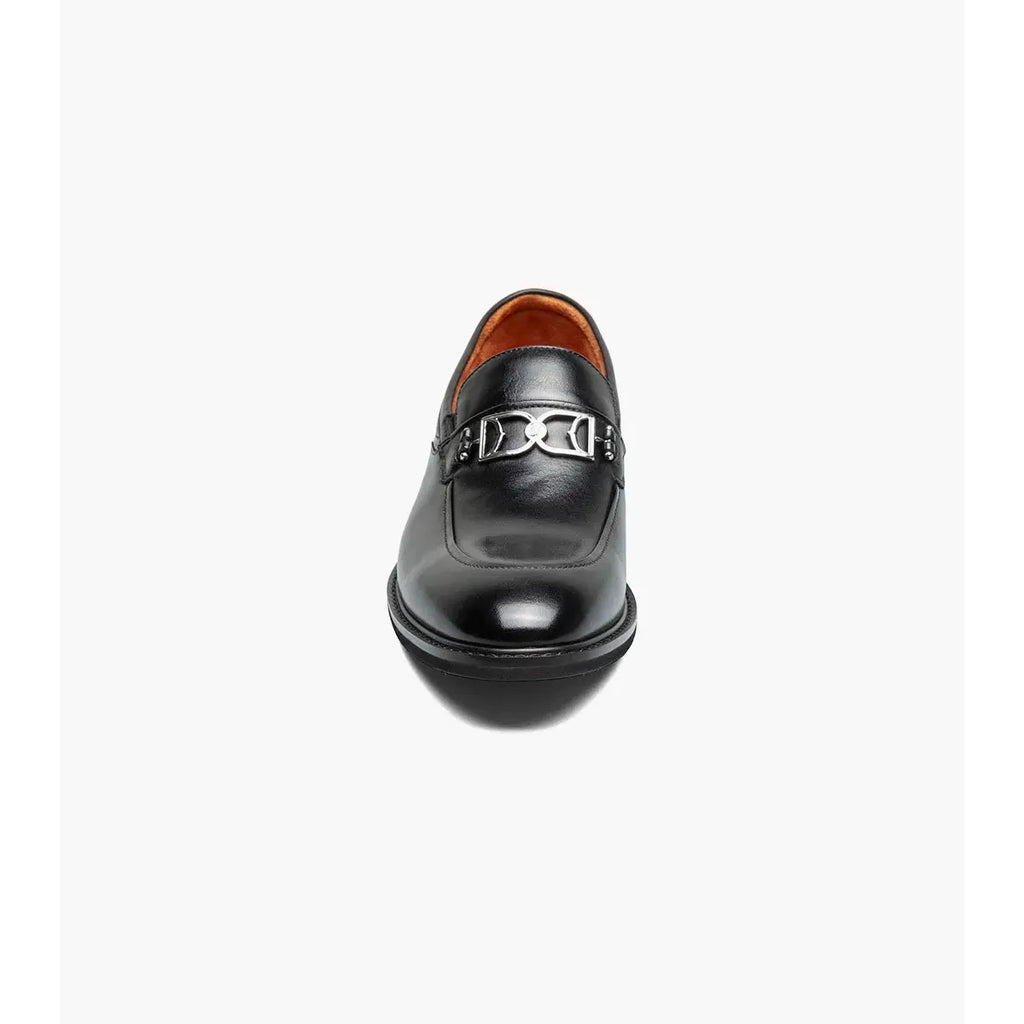 Stacy Adams Boyd Moc Toe BitSlip  Shoes Leather Black 25753-001