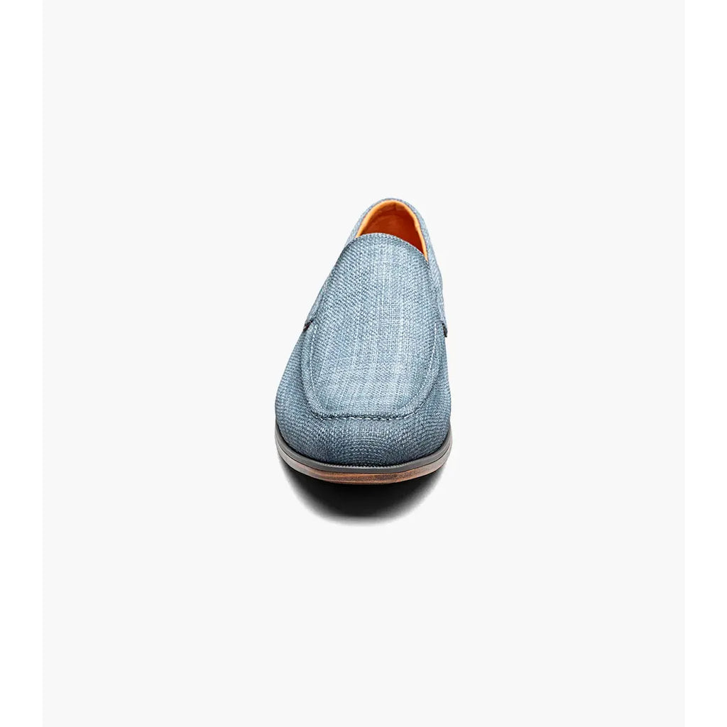 Stacy Adams Ridgely Moc Toe Slip On Casual Shoes Navy 25758-410
