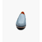 Stacy Adams Ridgely Moc Toe Slip On Casual Shoes Navy 25758-410