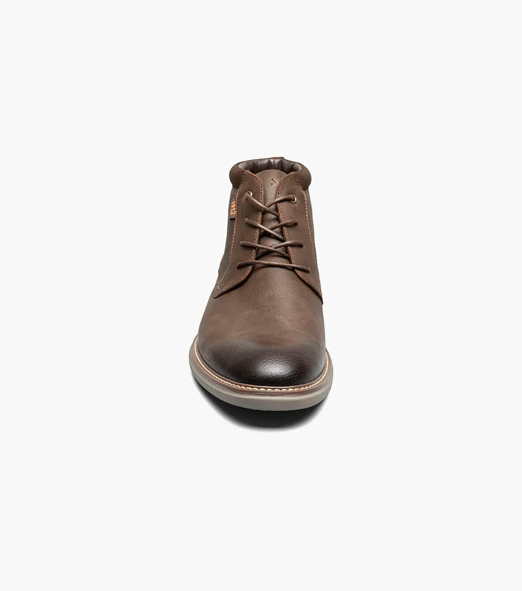 Nunn Bush Chase Plain Toe Chukka Dress Modern Boot Brown Multi 85049-249