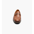 Stacy Adams Richmont Moc Toe Bit Slip On Shoes Cognac Tumbled 21567-222