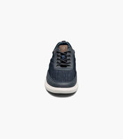 Nunn Bush Ponte Knit Moc Toe Sneaker Lightweight Navy Multi 85116-492