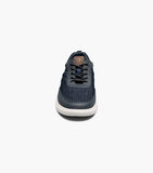 Nunn Bush Ponte Knit Moc Toe Sneaker Lightweight Navy Multi 85116-492