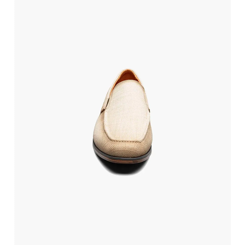 Stacy Adams Ridgely Moc Toe Slip On Casual Shoes Natural 25758-280