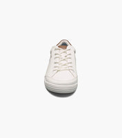 Nunn Bush KORE City Walk Moc Toe Oxford Dressy Sneaker White 84819-100