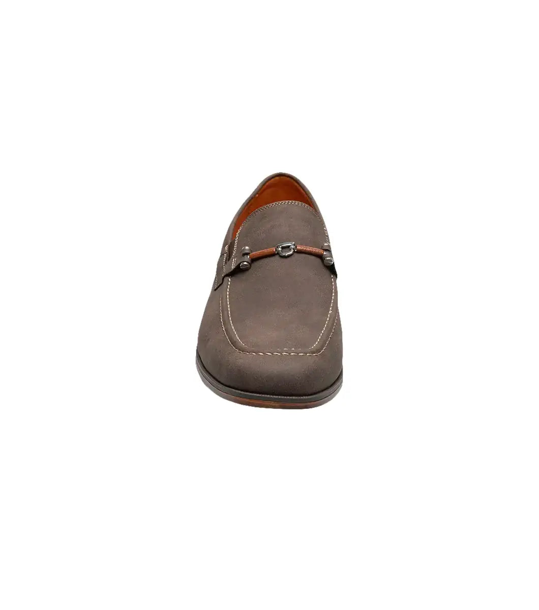 Stacy Adams Richardson Moc Toe Bit Slip On Shoes Brown 25746-200