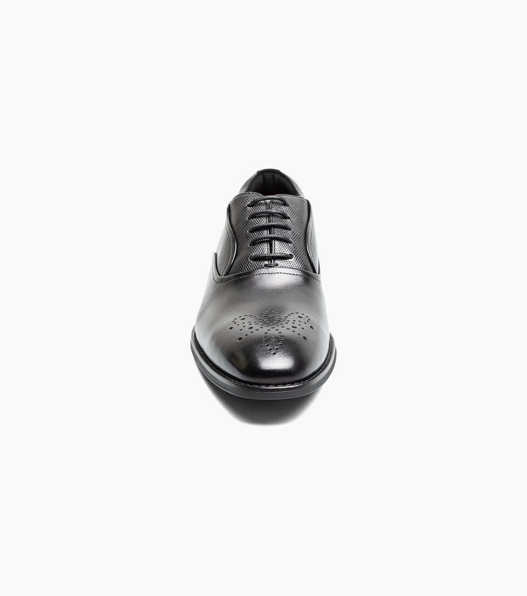 Stacy Adams Langford Plain Toe Oxford Dress Shoes Black 25795-001
