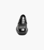 Stacy Adams Everett Moc Toe Penny Slip On Black 25790-001