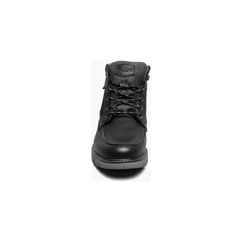 Nunn Bush Karnak Moc Toe water resistance  Boot Black Tumbled 85087-007