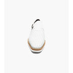 Stacy Adams Alvarado Woven City Sandal Comfortable White 25769-100