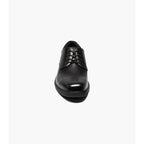 Nunn Bush KORE Pro Bike Toe Oxford Dress Shoes Black Leather 84943-001