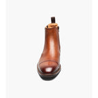 Stacy Adams Berkshire Cap Toe Side Zip Boot Brandy 25798-226