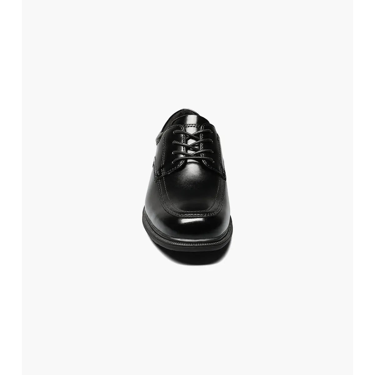 Nunn Bush Bourbon Street Moc Toe Lace Up Shoes Black 84355-001