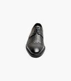 Stacy Adams Franchetti Cap Toe Oxford Leather Shoes 25812-001 Black