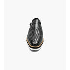 Stacy Adams Alvarado Woven City Sandal Comfortable Black 25769-001