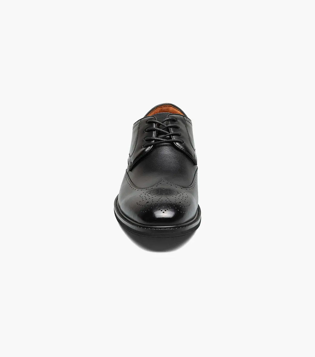 Stacy Adams Bennett Wingtip Oxford Classic Shoes Black 25752-001