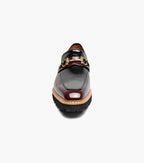 Stacy Adams Carabello Moc Toe Bit Slip On Burgundy Multi 25804-641