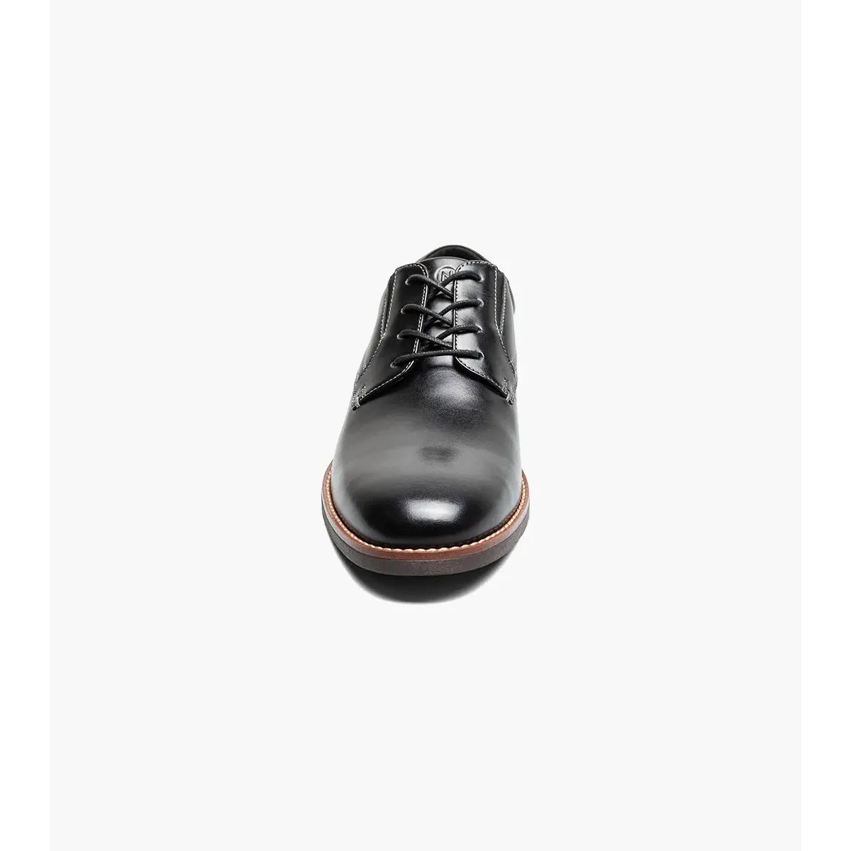 Nunn Bush Fitz Flex Plain Toe Oxford Black 85181-001