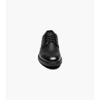 Nunn Bush Wade Work Plain Toe Oxford Chef Shoes Black Leather 84913-001