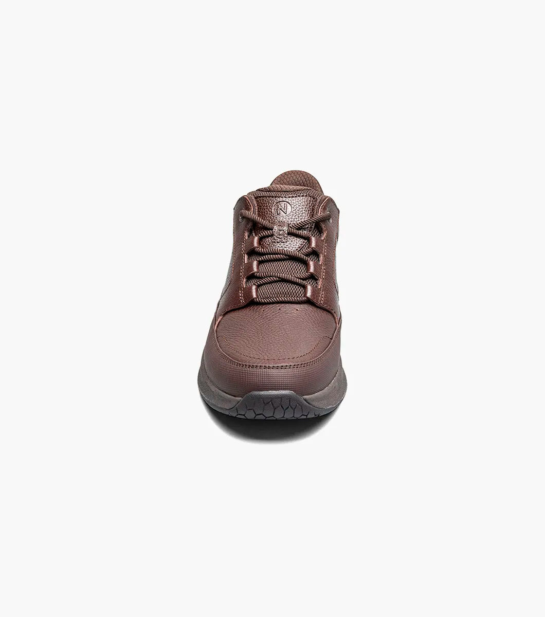 Nunn Bush KORE Taz EZ Hands Free Moc Toe Oxford 85191-247 Brown Tumbled