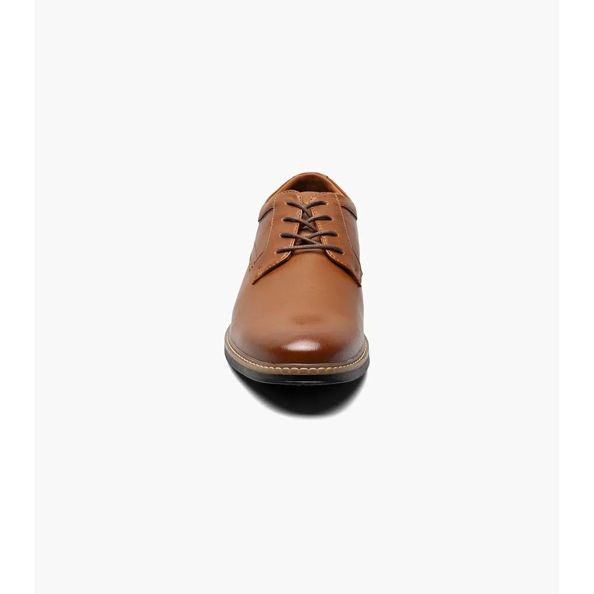 Nunn Bush Carmelo Plain Toe Oxford Walking Shoes Cognac 81509-221