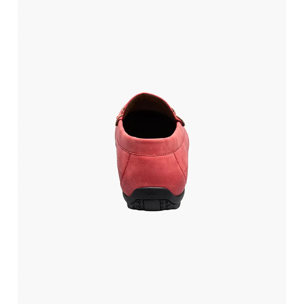 Stacy Adams Colton Moc Toe Bit Slip On Shoes Red 25760-600