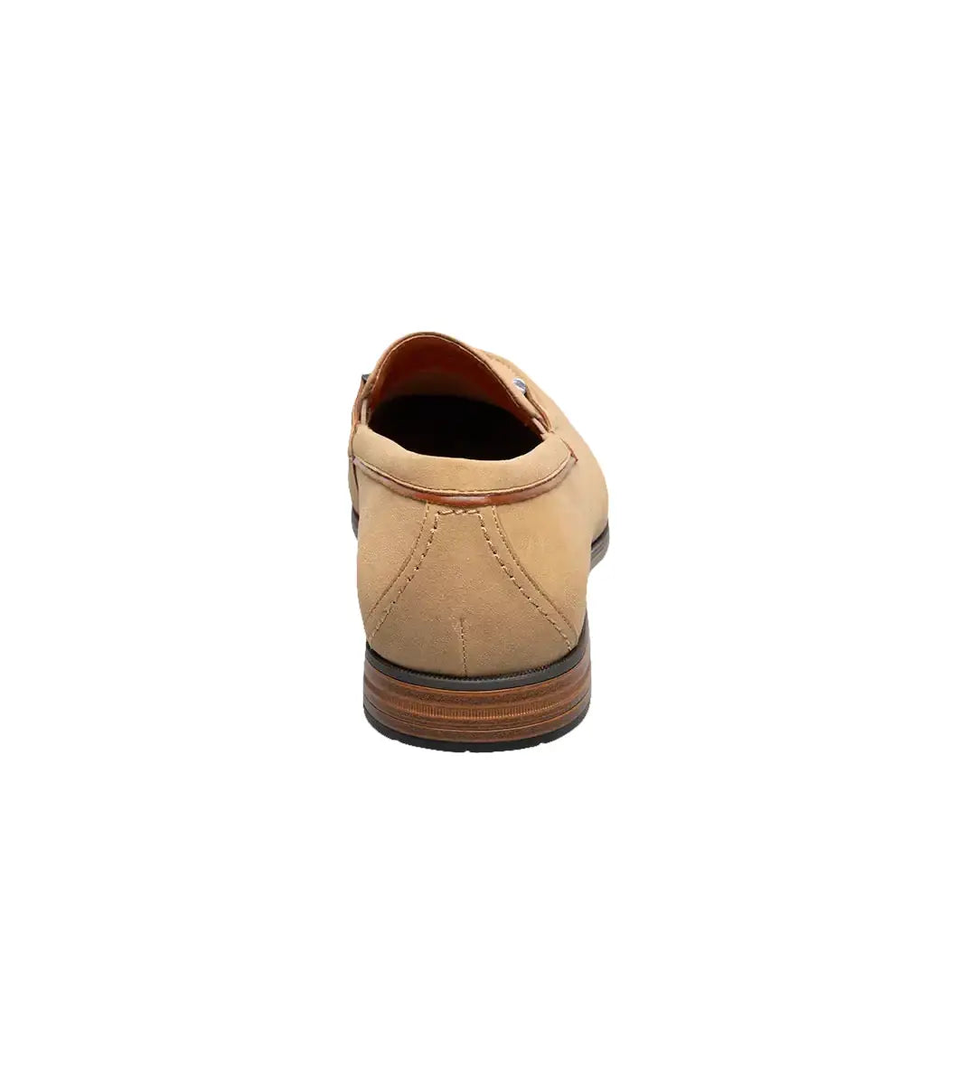 Stacy Adams Richardson Moc Toe Bit Slip On Shoes Khaki 25746-274