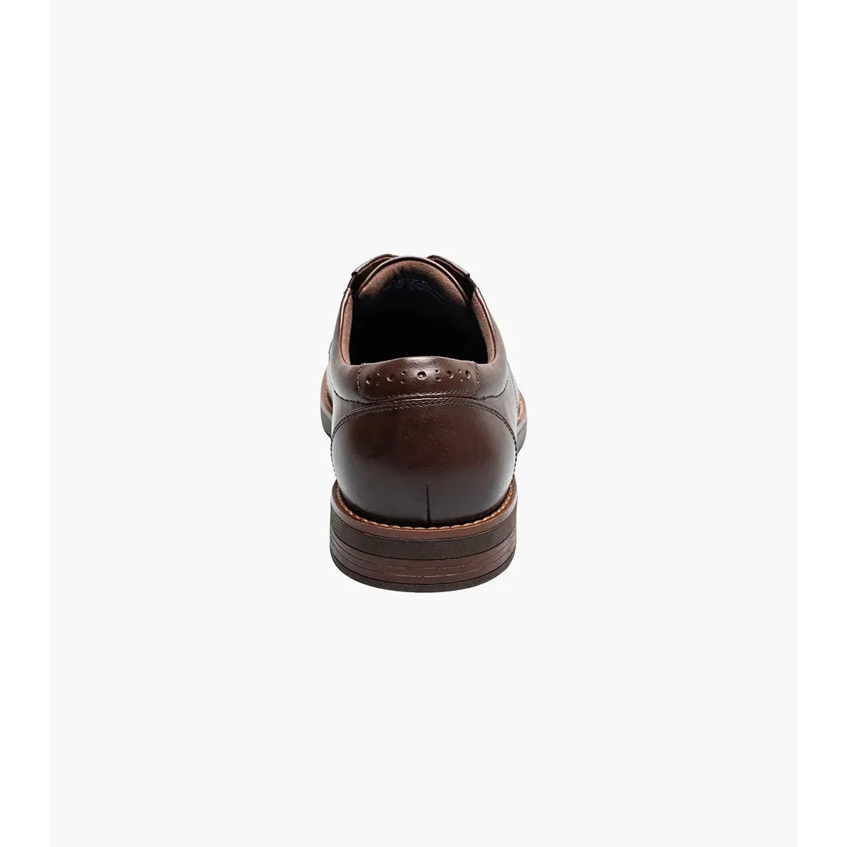 Nunn Bush Fitz Flex Plain Toe Oxford Brown 85181-200