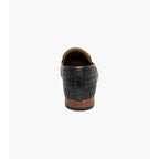 Stacy Adams Winden Moc Toe Perf Slip On Shoes oversized Black 25645-001