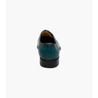 Stacy Adams Hallquist Plain Toe Oxford Shoes Leather Turquoise 25742-440