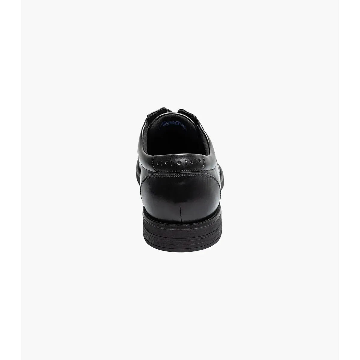 Nunn Bush Fitz Flex Plain Toe Oxford 85181-005 Black Smooth