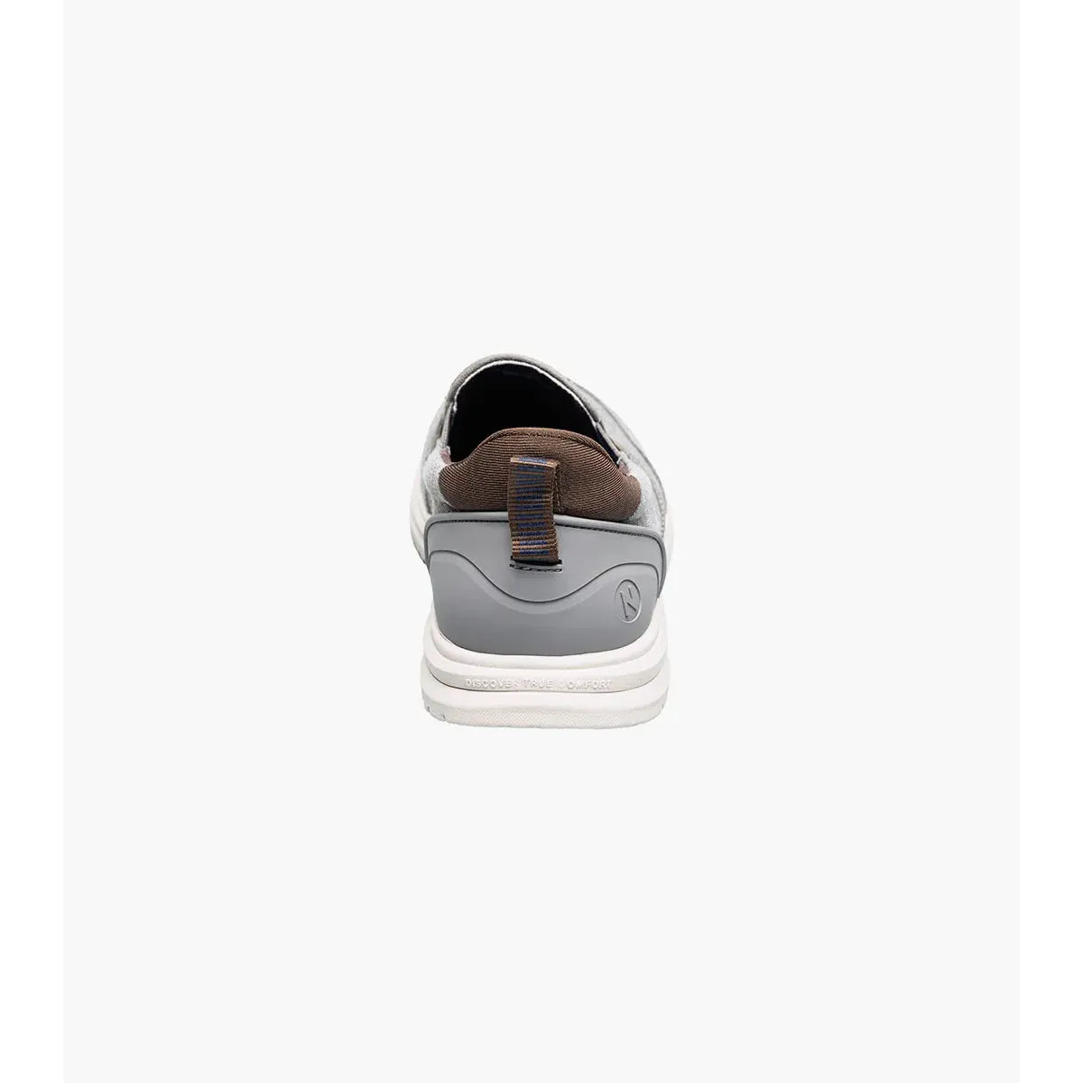 Nunn Bush Brew City EZ Hands Free Canvas Moc Toe Slip On Gray Multi 85165-062