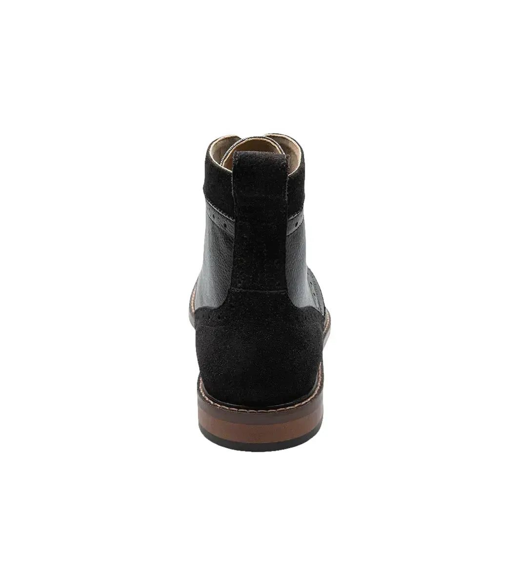 Stacy Adams Finnegan Wingtip Lace-Up Boot Black Multi 25427-009