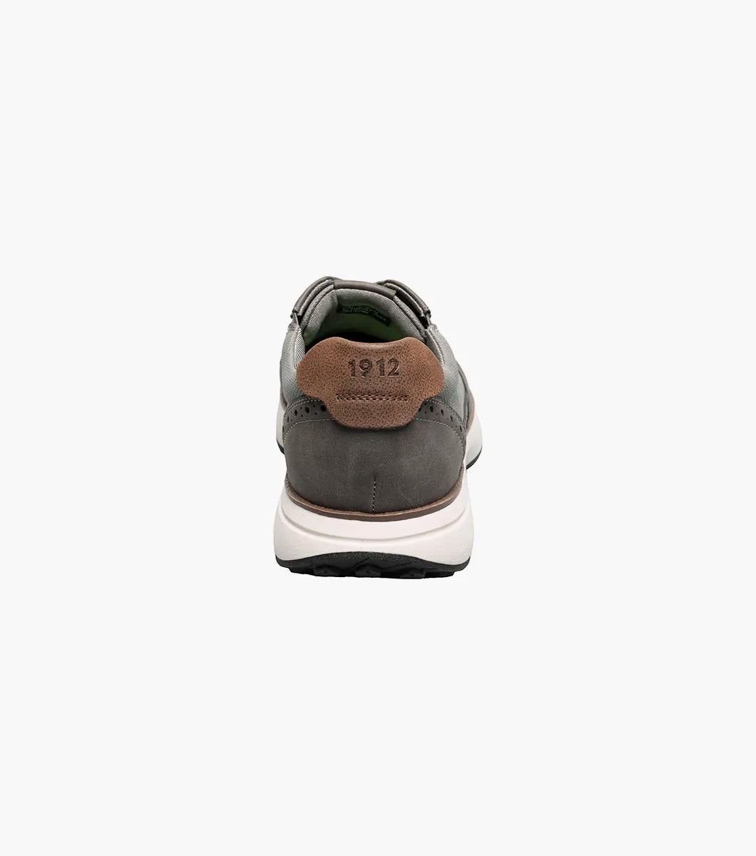 Nunn Bush KORE Swift Moc Toe Sneaker Comfort Gray Multi 85151-062