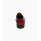 Stacy Adams Hallquist Plain Toe Oxford Shoes Leather Red 25742-600