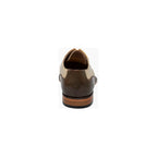 Stacy Adams Plaza Modified Cap Toe Oxford Shoes Leather Olive Multi 25608-302