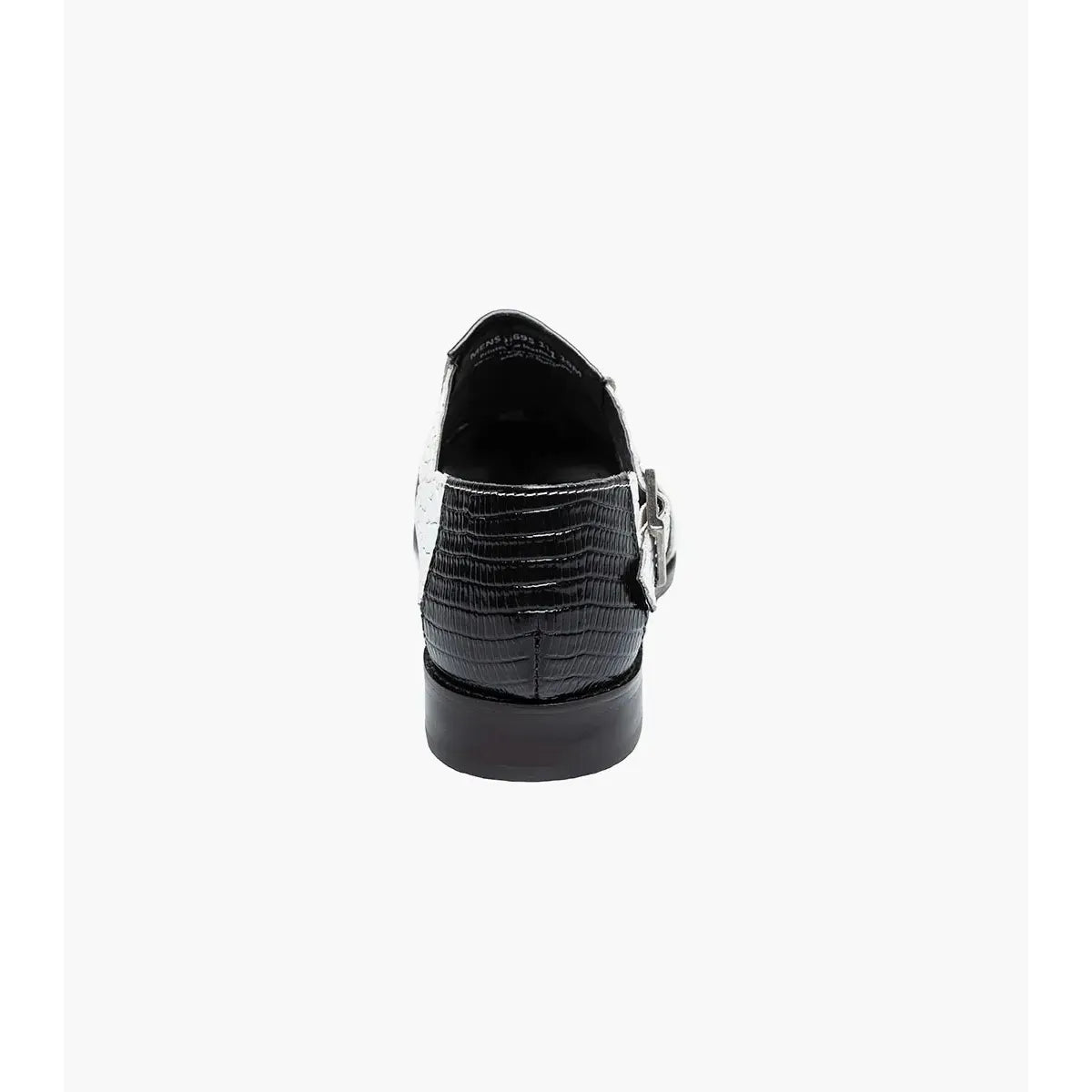 Stacy Adams Calandro City Summer Sandal Black And White 25695-111
