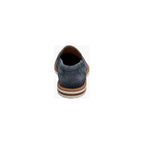 Stacy Adams Hopkins Moc Toe Penny Slip-On Shoes Navy Suede 25708-415