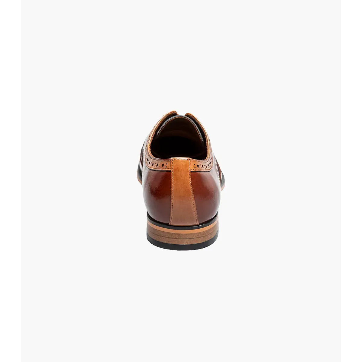Stacy Adams Tindall Wingtip Oxford Men's Shoes 25832-229 Cognac Multi