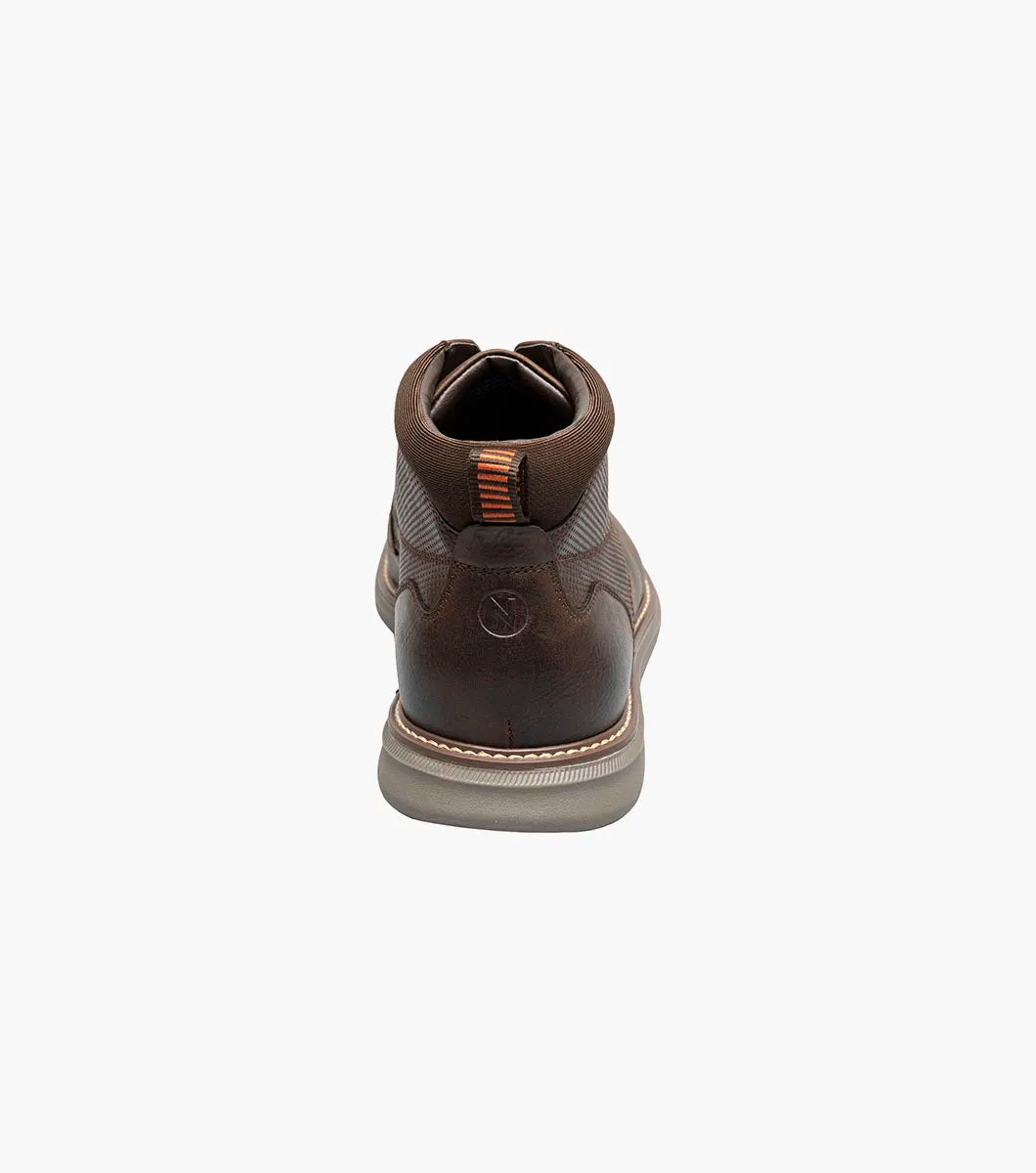 Nunn Bush Chase Plain Toe Chukka Dress Modern Boot Brown Multi 85049-249