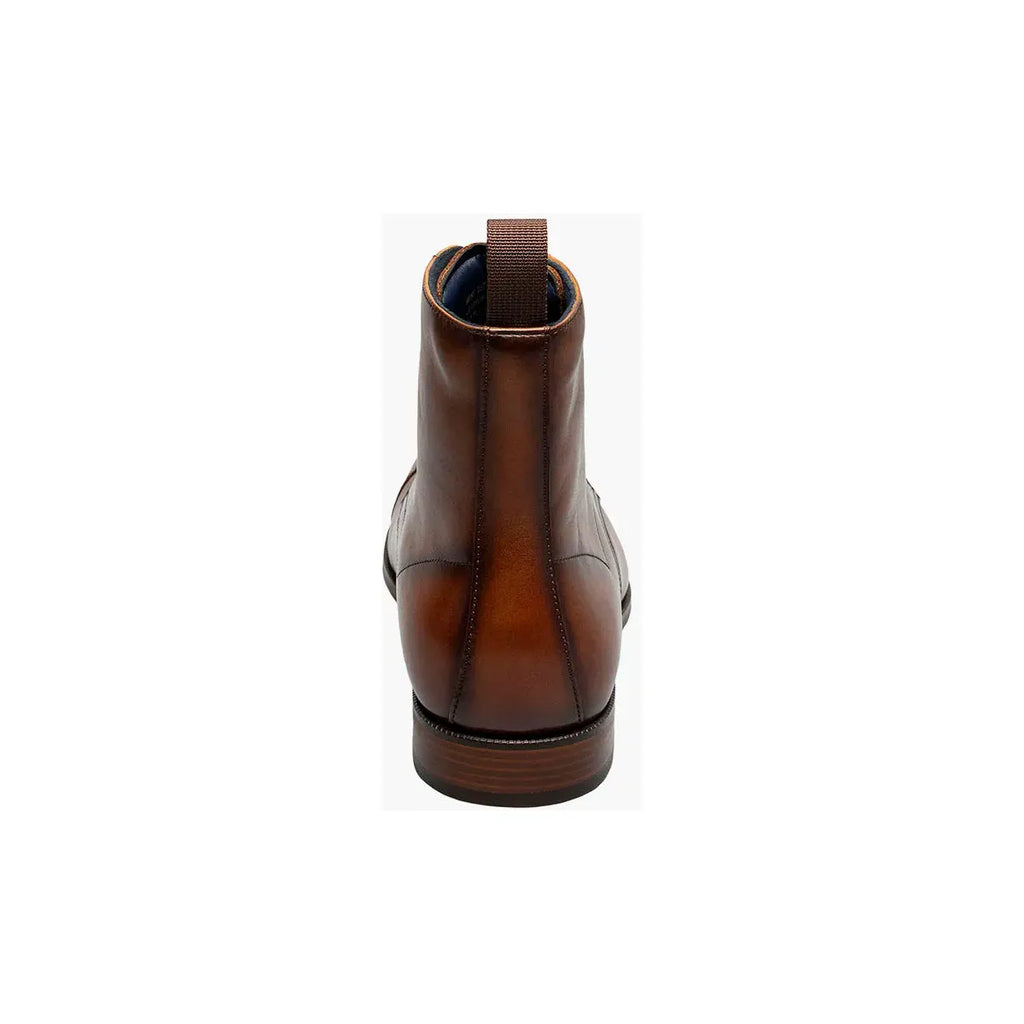 Stacy Adams Henry Cap Toe Lace Up Boot Leather Tan 25718-240