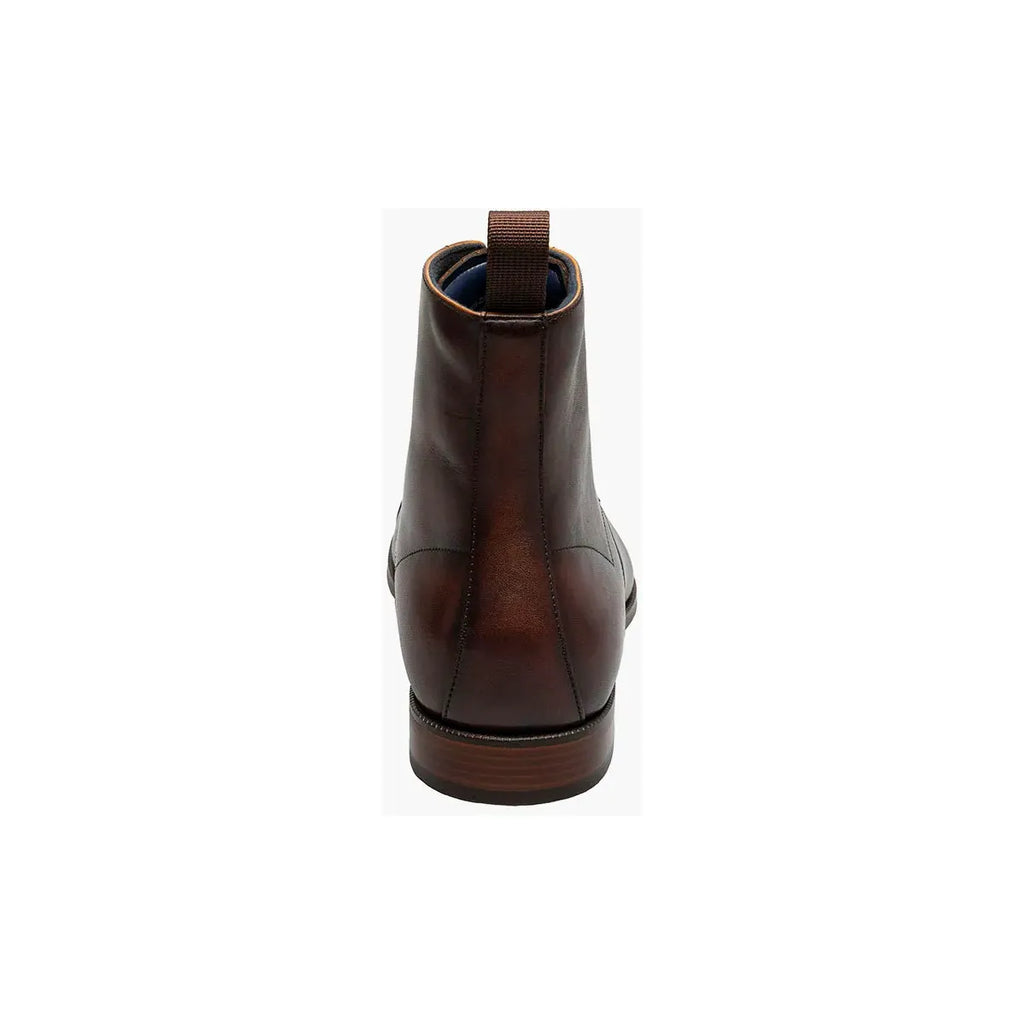 Stacy Adams Henry Cap Toe Lace Up Boot Leather Brown 25718-200