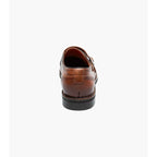 Stacy Adams Boswell Cap Toe Double Monk Strap Shoes Brandy 25779-226