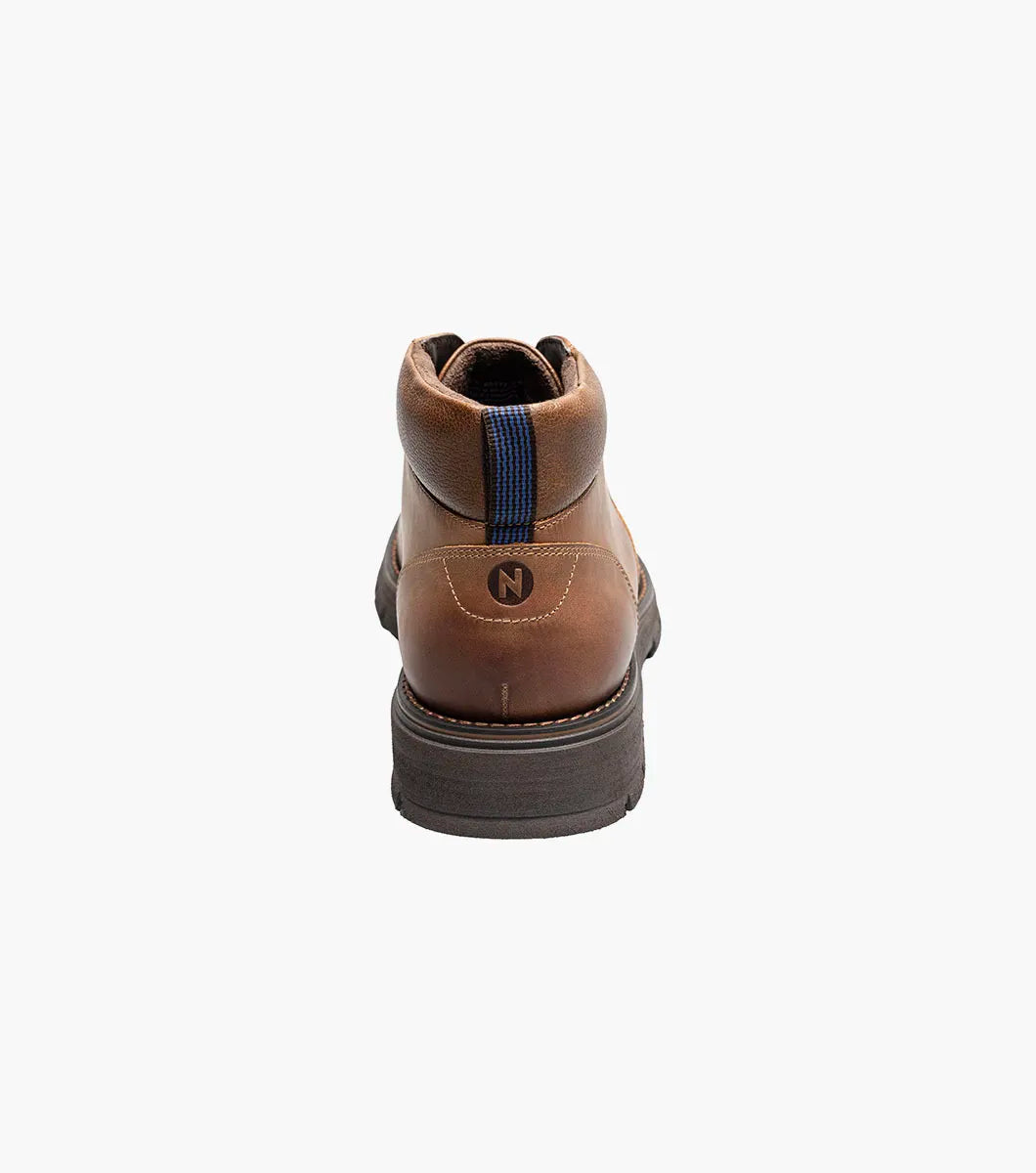 Nunn Bush Briggs Plain Toe Chukka Boot Tan Crazy Horse 85177-239