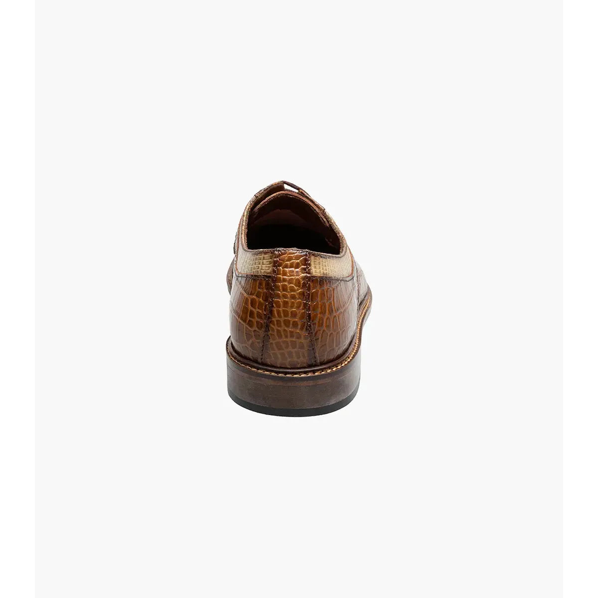 Stacy Adams Fiorentino Cap Toe Oxford Print Leather 25814-238 Tan Multi