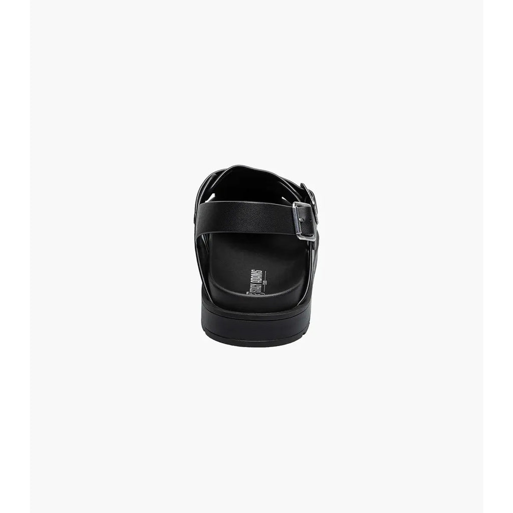 Stacy Adams Largo Slingback Buckle Sandal Black 25773-001