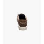 Nunn Bush KORE City Walk Canvas Moc Toe Slip On Stone Shoes 84896-275