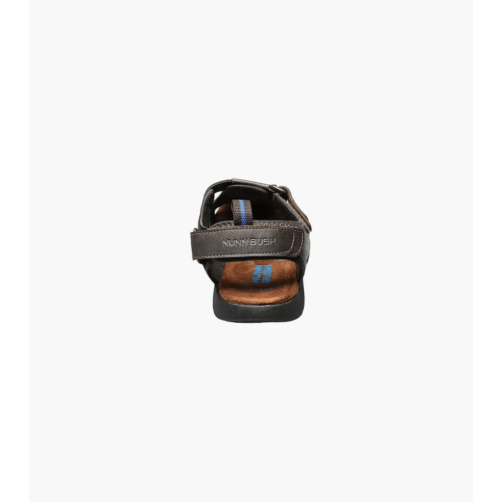 Nunn Bush Rio Grande Closed Toe Fisherman Sandal Brown 84748-200