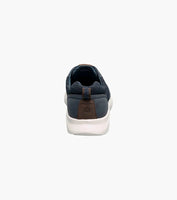 Nunn Bush Ponte Knit Moc Toe Sneaker Lightweight Navy Multi 85116-492